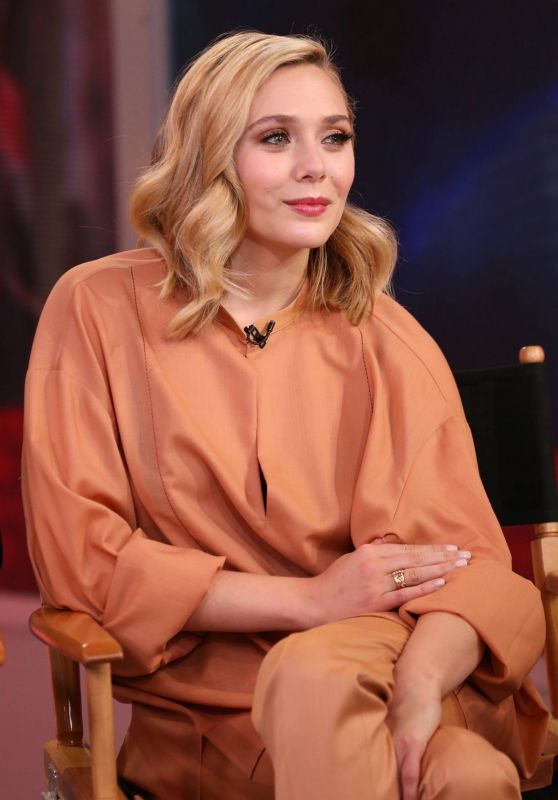 Elizabeth Olsen - Good Morning America in New York City, April 2015