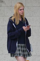 Elle Fanning - Out in Studio City, May 2015