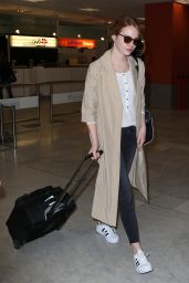 Emma Stone at Nice Airport, May 2015
