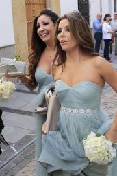 Eva Longoria - Goes Barefoot as a Member Close Friends Bridal Party in Cordoba, May 2015