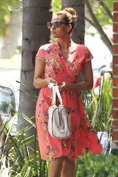 Eva Mendes Spring Style - Out in Los Angeles, April 2015