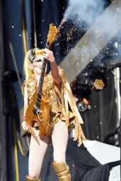 Gina Gleason Perform on the Opening Day of the 4-Day Rock in Rio USA 2015 Music Concerts in Las Vegas