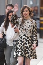 Hailee Steinfeld - Arriving and Leaving Jimmy Kimmel Live, May 2015