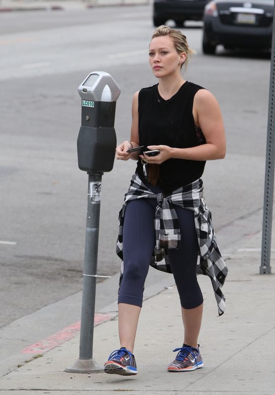 Hilary Duff Street Style - Out in Los Angeles, May 2015