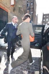 Irina Shayk - Leaving Her Hotel, May 2015