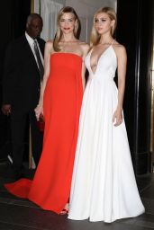 Jaime King & Nicola Peltz - On the Way to the Costume Institute Gala in New York City, May 2015