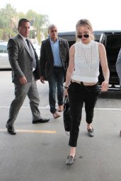 Jennifer Lawrence at LAX Airport, April 2015
