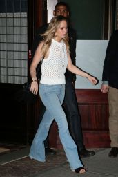 Jennifer Lawrence in Jeans - Leaving her Hotel in NYC, May 2015