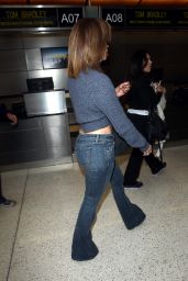 Jennifer Lopez Booty in Jeans at LAX AIrport, May 2015