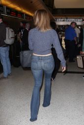 Jennifer Lopez Booty in Jeans at LAX AIrport, May 2015