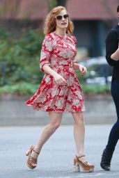 Jessica Chastain Style - Out in New York City, May 2015