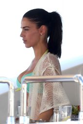 Jessica Lowndes Bikini Candids - on a Boat in Cannes, France, May 2015