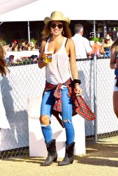 Jessica Szohr - at the Stagecoach Country Music Festival in Indio, April 2015