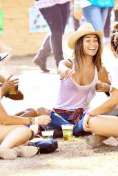 Jessica Szohr - at the Stagecoach Country Music Festival in Indio, April 2015
