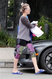 Kaley Cuoco - Leaving the Gym in Los Angeles, May 2015