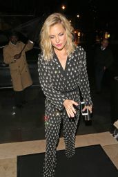 Kate Hudson Night Out Style - Out in London, May 2015