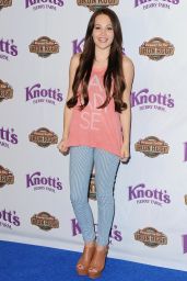 Kelli Berglund - Knott’s Berry Farm’s ‘Voyage To The Iron Reef’ Ride Launch in Buena Park