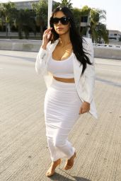 Kim Kardashian Style - LAX Airport, May 2015