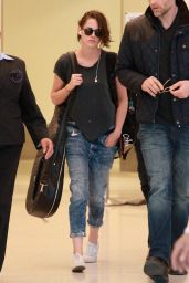 Kristen Stewart at LAX Airport, May 2015