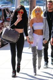 Kylie Jenner and Pia Mia Perez out in West Hollywood, May 2015