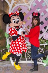 Lea Michele at Mickey