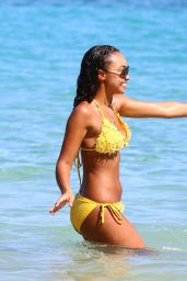 Leigh Anne Pinnock Bikini Candids At The Beach While On Holiday In