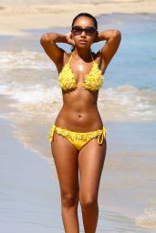 Leigh Anne Pinnock Bikini Candids At The Beach While On Holiday In
