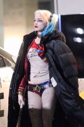 Margot Robbie - Suicide Squad Movie Set Photos, May 2015