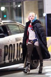 Margot Robbie - Suicide Squad Movie Set Photos, May 2015