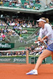 Maria Sharapova – 2015 French Tennis Open at Roland Garros in Paris – 3rd Round