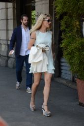 Michelle Hunziker & Tomaso Trussardi - Out on Mother