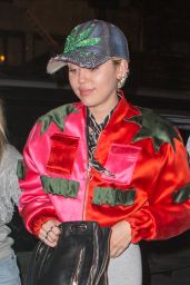 Miley Cyrus Night Out Style - NYC, May 2015
