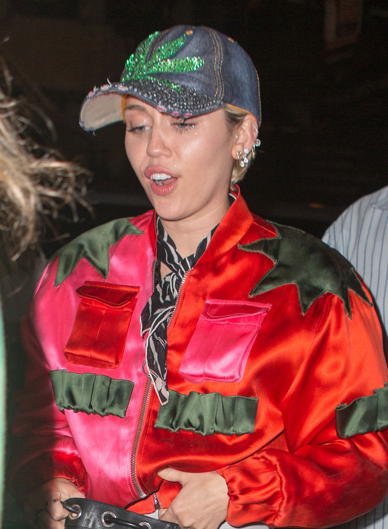 Miley Cyrus Night Out Style - NYC, May 2015 • CelebMafia