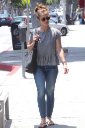 Minka Kelly - Out in Brentwood, May 2015