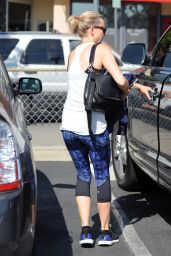 Naomi Watts in Leggings - Leaving the gym in Brentwood, April 2015