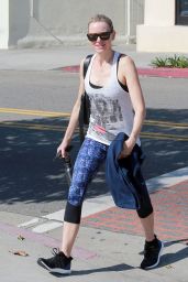 Naomi Watts in Leggings - Leaving the gym in Brentwood, April 2015