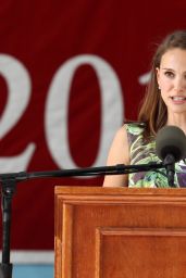 Natalie Portman - Class Day Exercises at Harvard Univeristy in Cambridge, May 2015