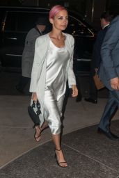 Nicole Richie Night Out Style - Goes for Dinner at Polo Bar in New York, April 2015