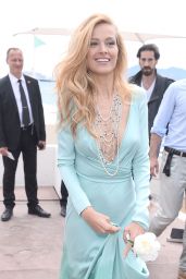 Petra Nemcova Style - On the Beach in Cannes, May 2015