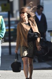 Pippa Middleton in a Short Skirt - Out in Chelsea, April 2015