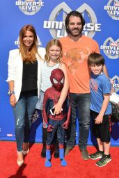 Poppy Montgomery - Marvel Universe LIVE! Celebrity Premiere in Inglewood