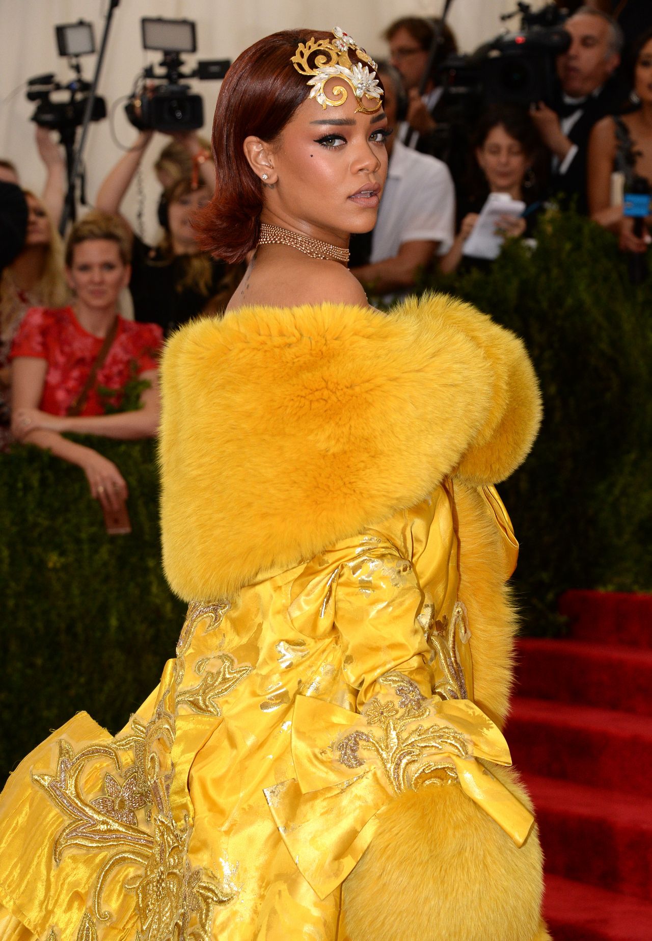 Rihanna – 2015 Costume Institute Benefit Gala in New York City (More ...
