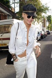 Rita Ora - Leaving a Recording Studio in London, May 2015