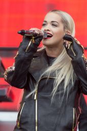 Rita Ora Performs at BBC Radio 1