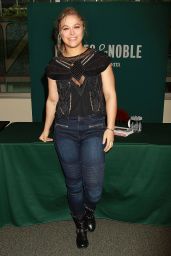 Ronda Rousey - Book Signing at Barnes & Noble in New York, May 2015