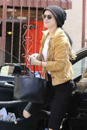 Rumer Willis - Arrives at the DWTS Rehearsal Studio in Hollywood, May 2015