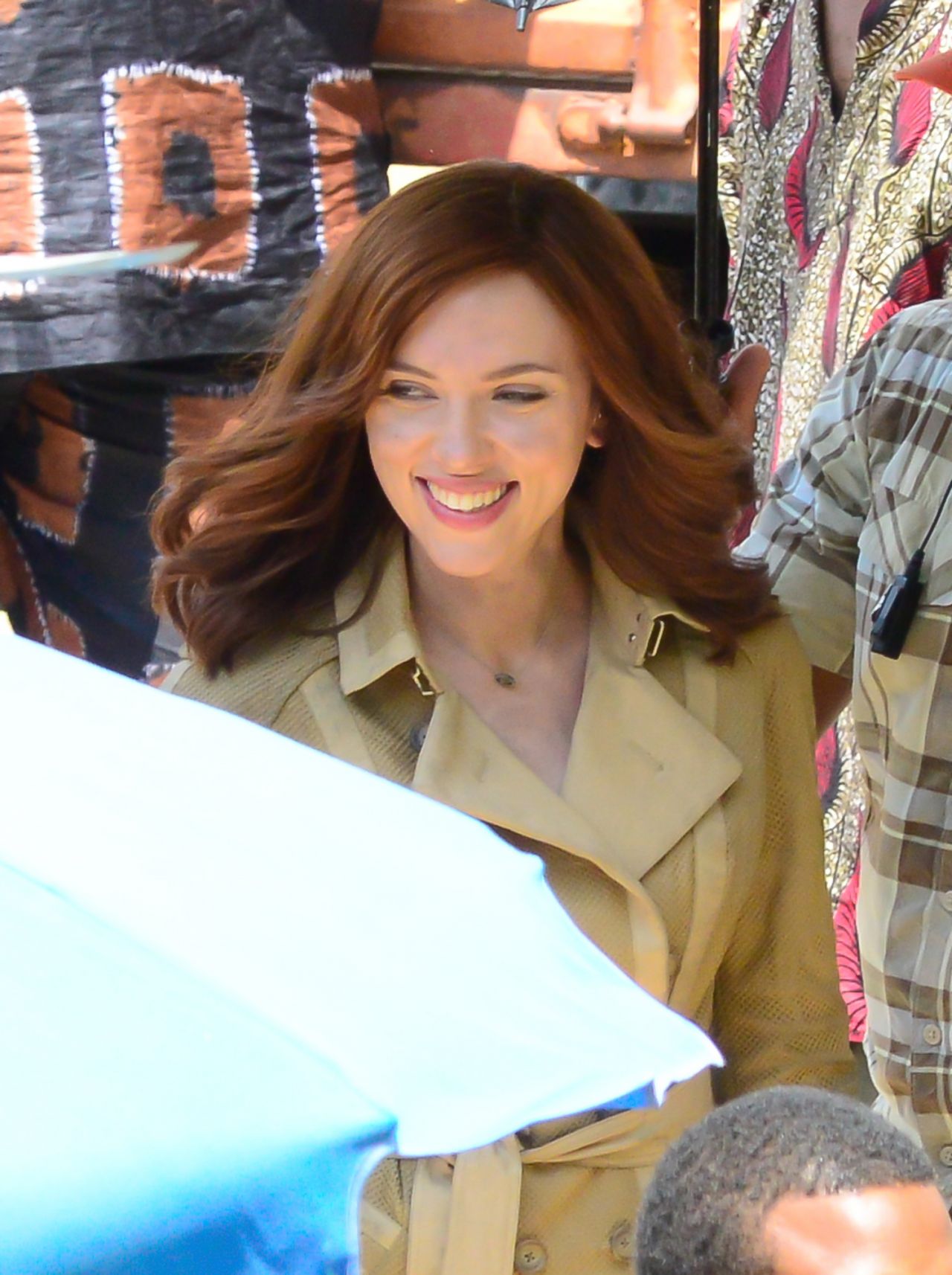 Scarlett Johanssons Action Packed Day On The Captain America Civil War Set 