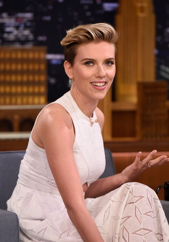 Scarlett Johansson - The Tonight Show in New York City, April 2015
