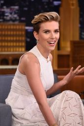 Scarlett Johansson - The Tonight Show in New York City, April 2015