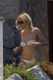 Sienna Miller in a Bikini at Hotel Du Cap-Eden-Roc Pool in France - May 2015
